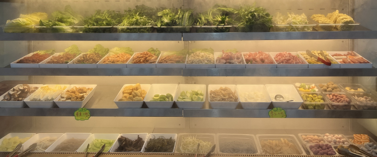 冒菜一般有些什么食材呢，給大家分享一下